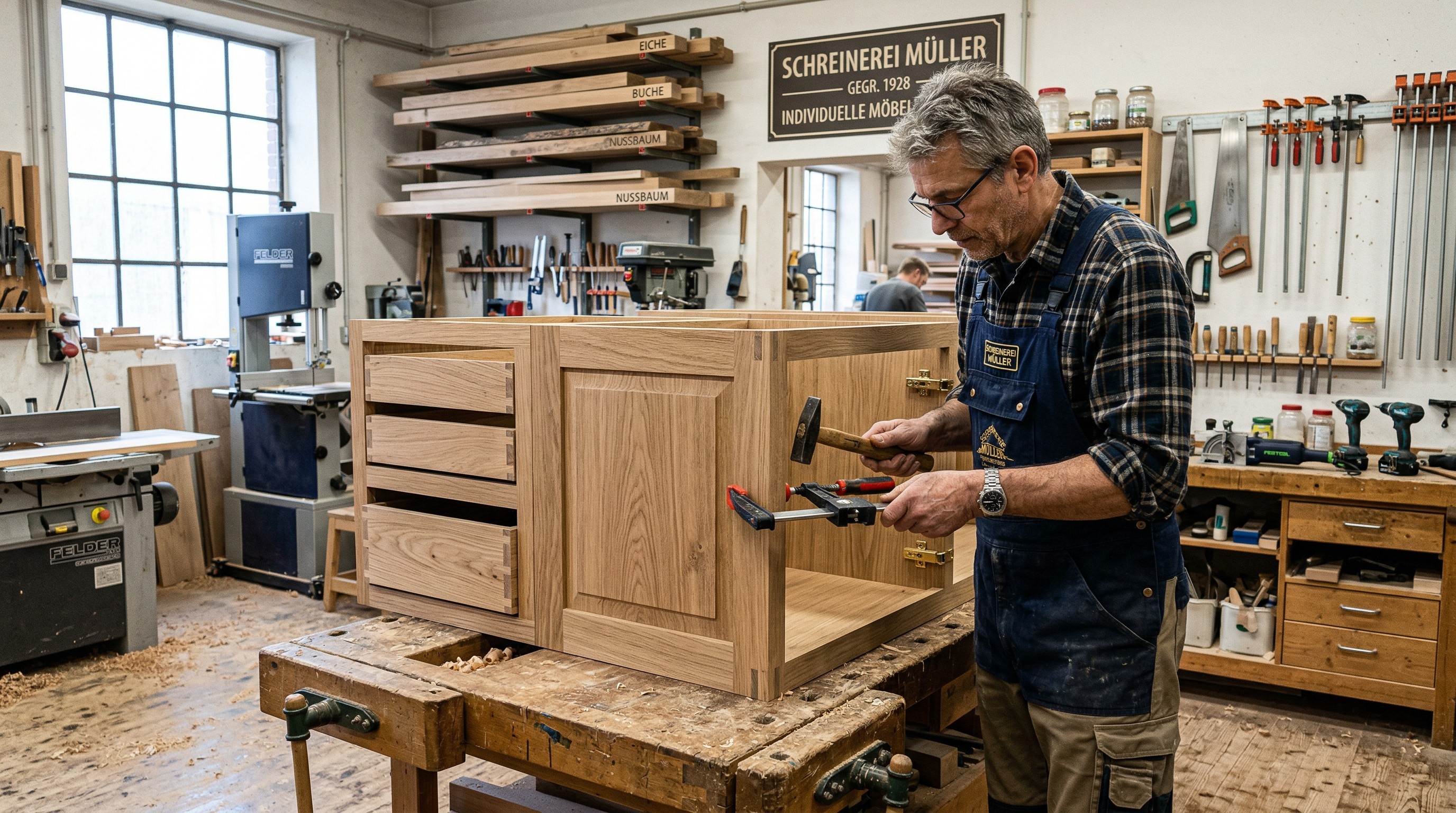 Bormann + Partner Tischlerei GmbH Möbeltischlerei – Tischler & Schreiner Hamburg